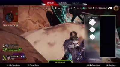 Stuck on a ledge no way out. Sometimes you gotta just go for it