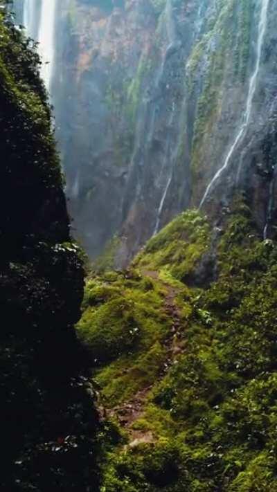 🔥 Tumpak Sewu Waterfalls, East Java Indonesia