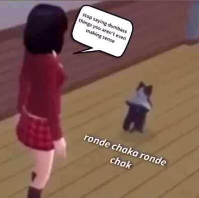 Not everything has to make sense😡