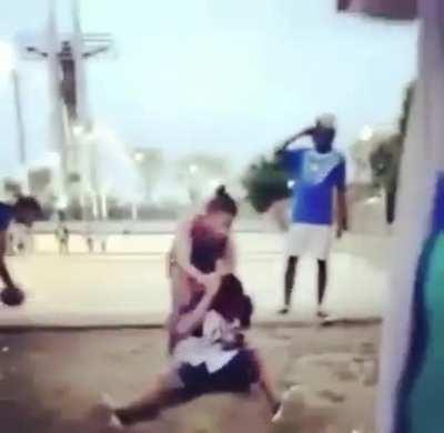 Dude gets ass whooped