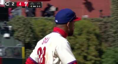 [Highlight] Unreal web gem play by Edmundo Sosa at third.