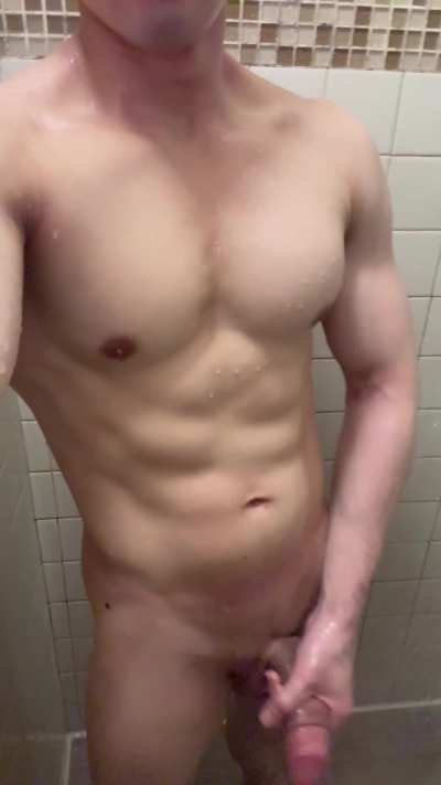 Getting risky in the gym shower