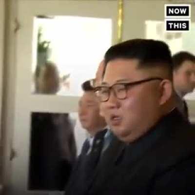 Kim Jong-un: Did he just call me ......