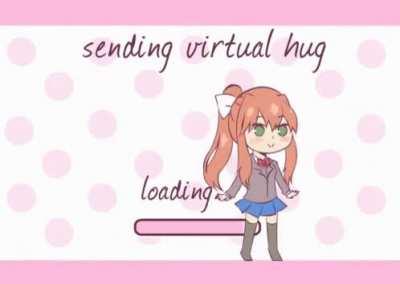 want a hug, here you go