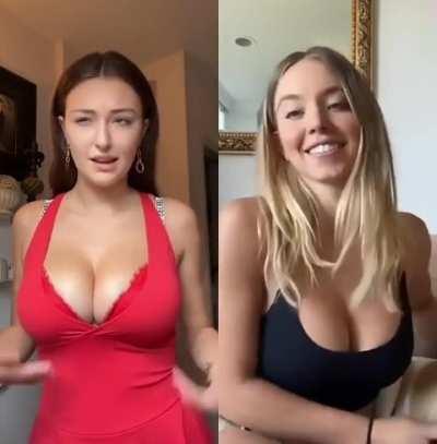 Busty Babes: Rachel Pizzolato and Sydney Sweeney
