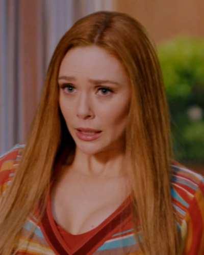 Elizabeth Olsen's orgasmic facial expressions