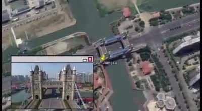 They’re building a replica of what??