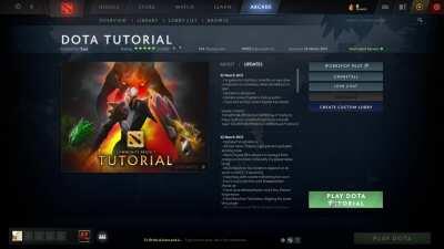 Hello I'm a new player and I'm gonna play the new DotA 2 tutorial