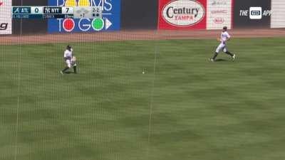 [Highlight] [Highlight] Sam Hilliard breaks up the no-hitter in the top of the 7th.