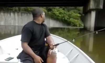 When the water does go down.