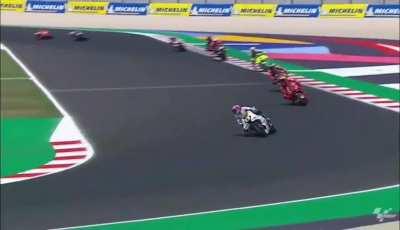 Bastianini lowside save