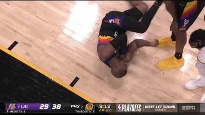 [Highlight] CP3 is down and injured