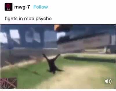 Peleas en Mob Psycho