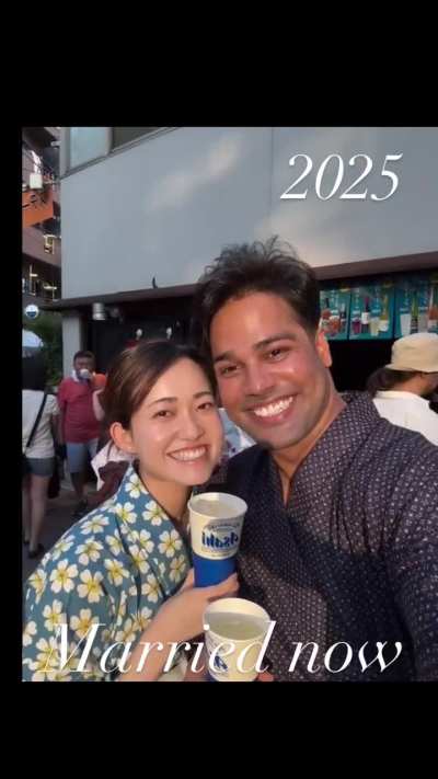 Indian guy married to japanese girl 🇮🇳🇯🇵 IMAF