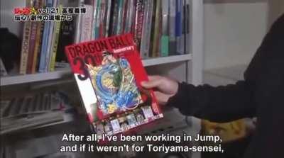 Yoshihiro Togashi talks about Akira Toriyama [Jump Ryu | Volume 21 (2016)]