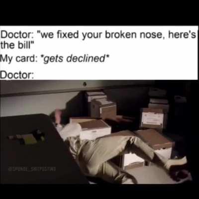 Jesse my nose is broken Jesse !!