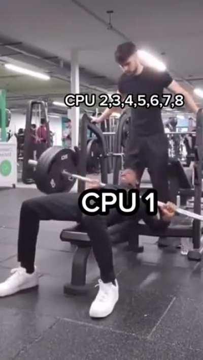 Always the one doing the heavy lifting.