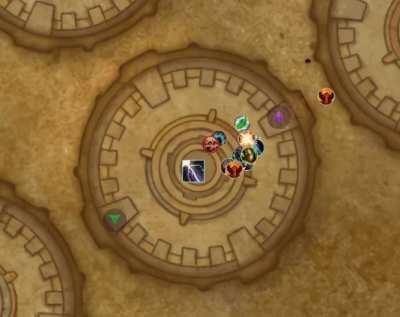 How our Warrior decided to save the raid on our first Ras kill by suiciding with the bomb. But it was the magnetic pull.