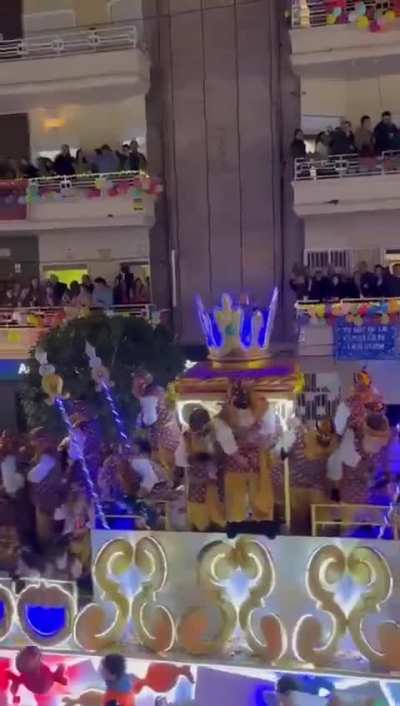 He shouldn't have risked so much by throwing candy