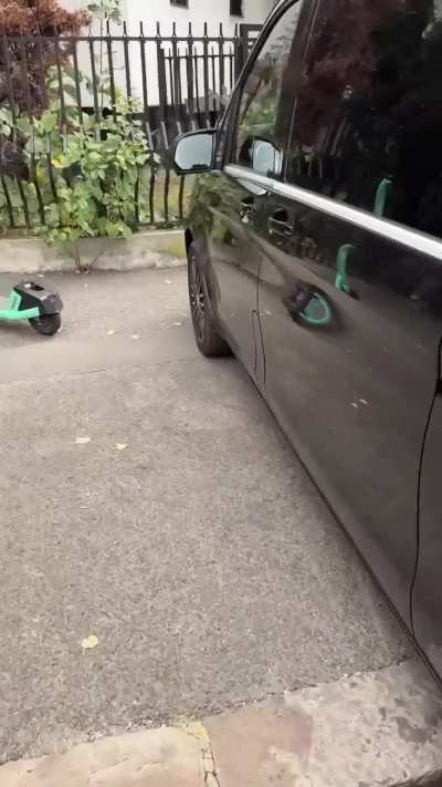 A parcat pe trecerea de pietoni și a dat de Tudor Chirilă