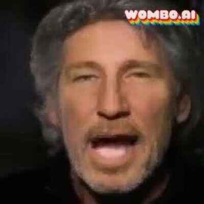 Rare footage of Roger Waters preforming 