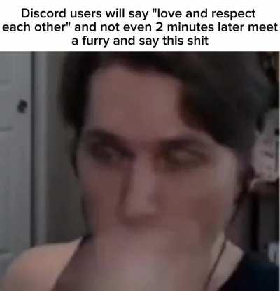 The worst possible crime on a public discord server is being cringe