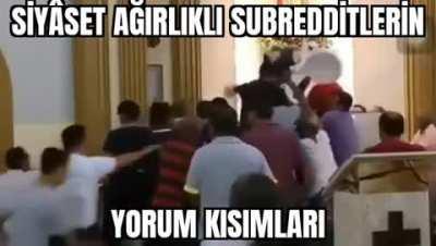 Herkes birbirine ge&ccedil;iriyor &ouml;yle yerlerde kim kime dum duma