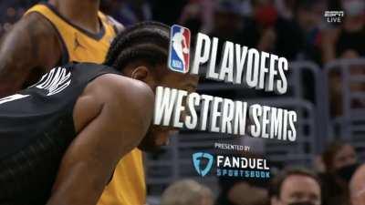 [Highlight] Kawhi gets up for the beautiful rejection on Bogdanovic