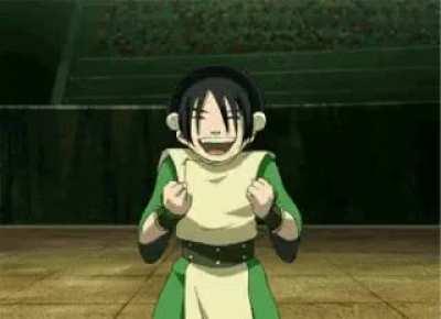 Toph laughs at you