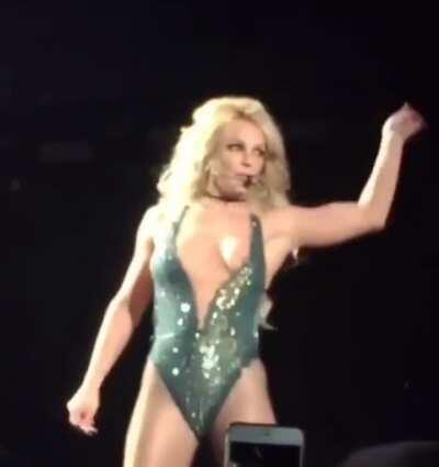 Britney Spears nip slip