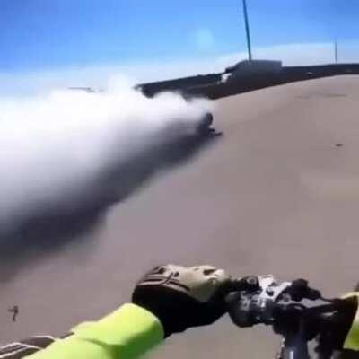 HMFT after I soar through the air on the highway