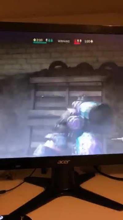 Something of a trick shot specialist