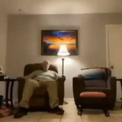 Old guy is better off alone