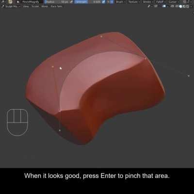 Using Curves for Hard Surface Sculpting in Blender