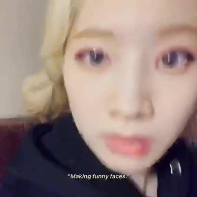 Dahyun giving the fans what they want