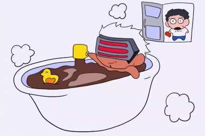 Imagine this: you're getting ready to take a bath after a long day of defending your client when all of a sudden