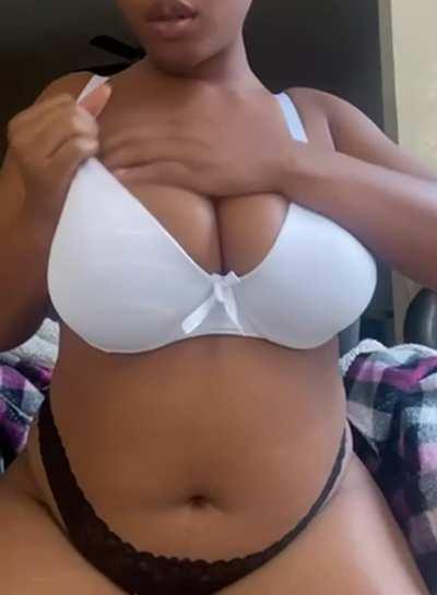 Are my tits complimenting my smile ?