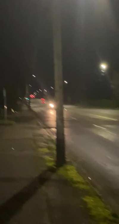 Mans hit triple dubs ina residential