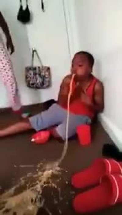 This kid and mom are going sicko mode