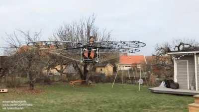 This flying chair