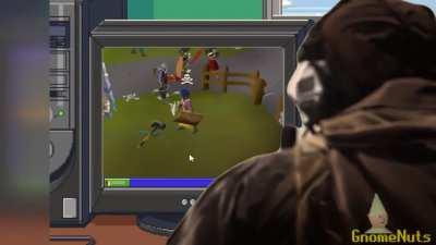 Ghost goes PKing in Old School Runescape