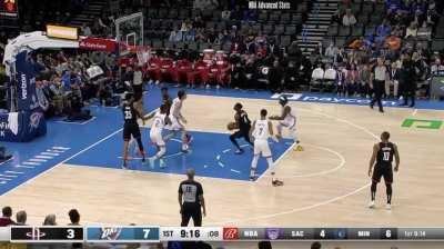 [Highlight] Silas decided to start Danuel House today. This is what he contributed in his 12 minutes