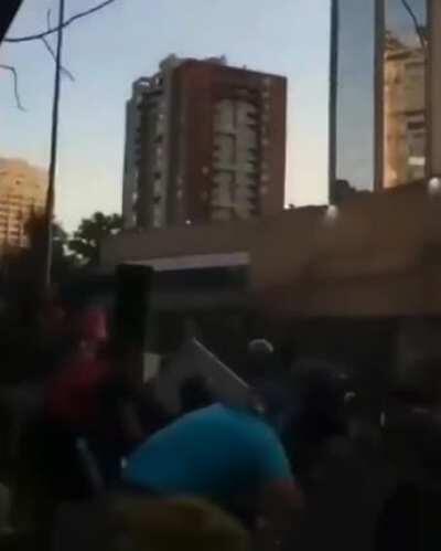 This protest is intense