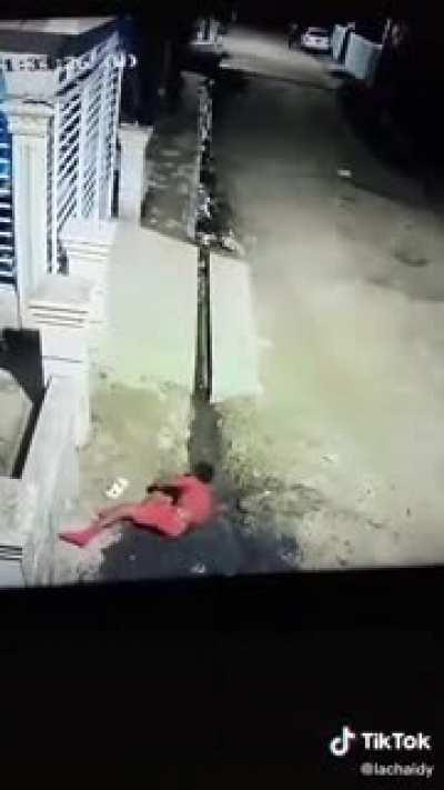 Almost lost his head