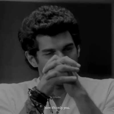 Because it only you. Now it's only you.