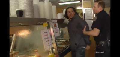 The only legal way of resisting arrest.