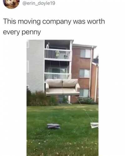 This moving company was worth every penny