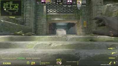 Very strange occurrence of molotov bouncing back?