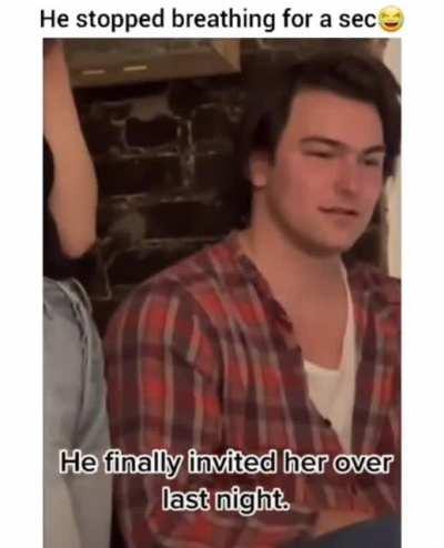 His face sais it all