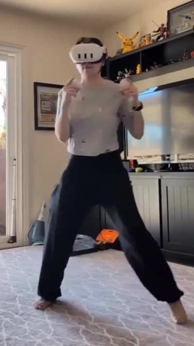 VR Workout (with tracking Trisha)